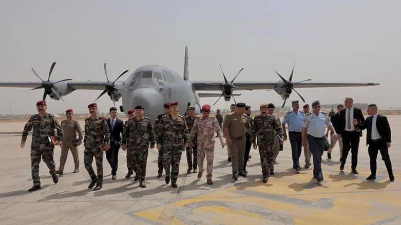 Ministry of Peshmerga delegation from the Kurdistan Region arriving in Baghdad, Iraq, June 23, 2022 (Photo: Ministry of Peshmerga)
